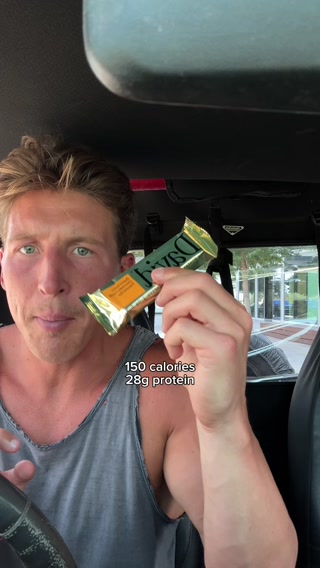 David Protein ad: 28g Protein. 150 Calories. 0g Sugar.