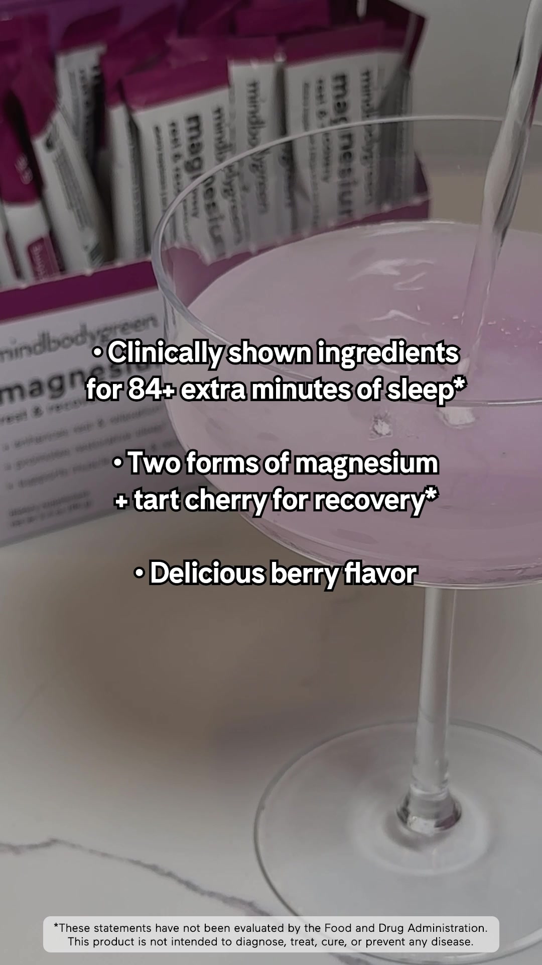 mindbodygreen ad: Clinically Shown Sleep Support