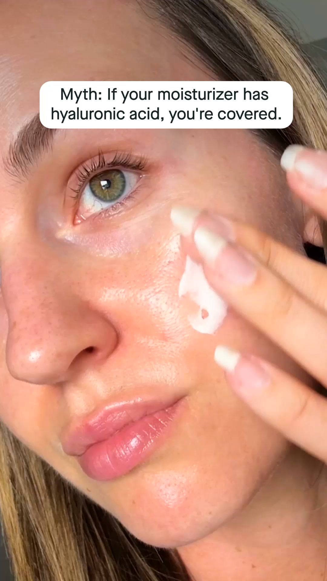 OneSkin ad: Skin longevity powered by the OS-01 Peptide™