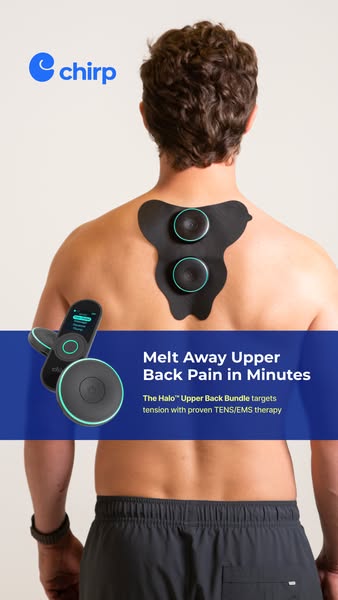 Chirp ad: Targeted Upper Back Pain Relief