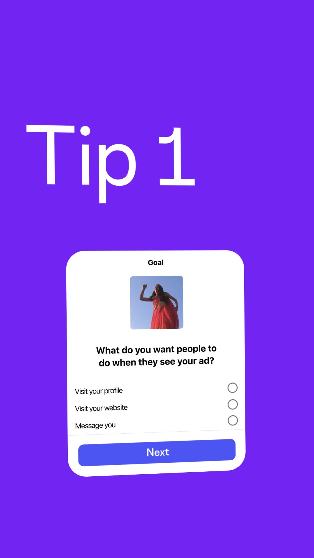 Instagram for Business ad: Engage with more customers.