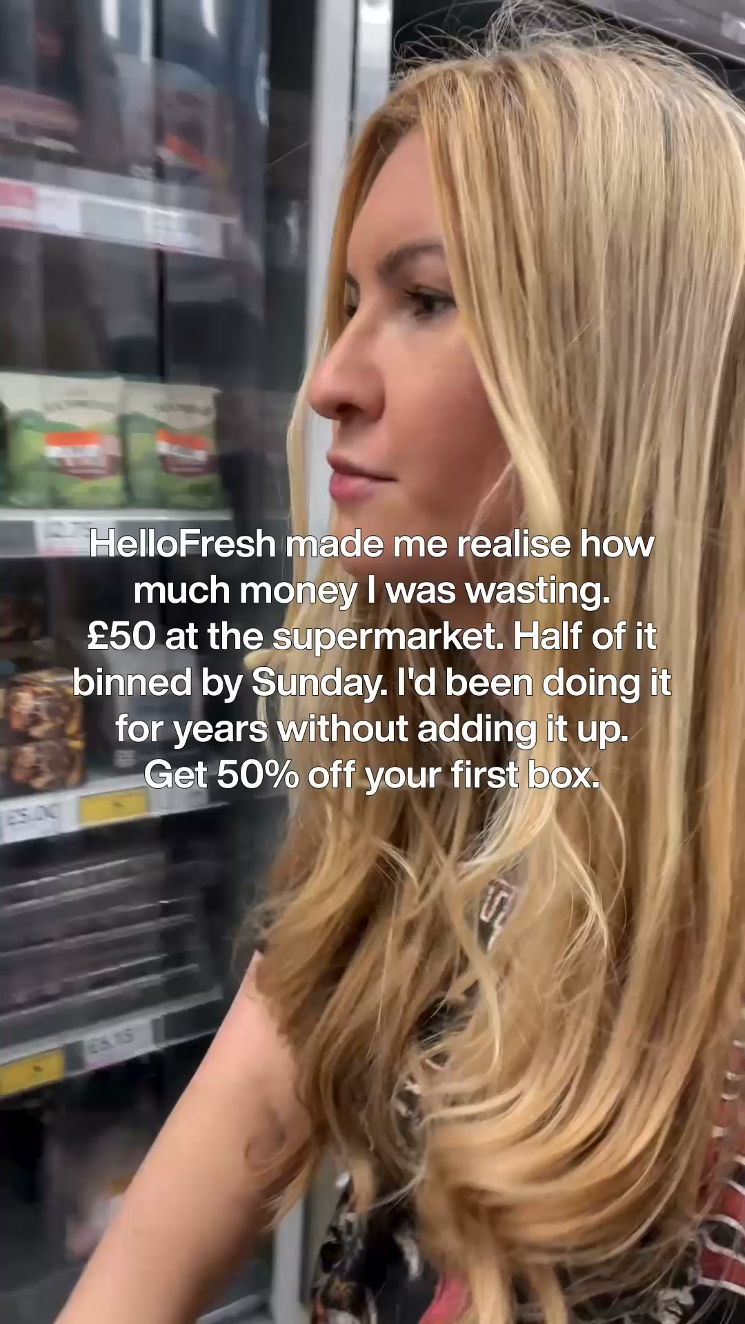 HelloFresh ad: Dinnertime sorted