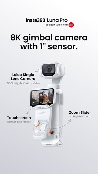 Insta360 ad: Luna Pro: For Everyone