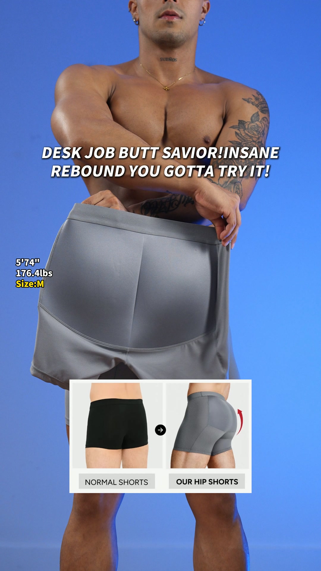 Nebility ad: 【Nebility】Men's Upgraded 3D Bu #boxer #levantagluteos #fashion