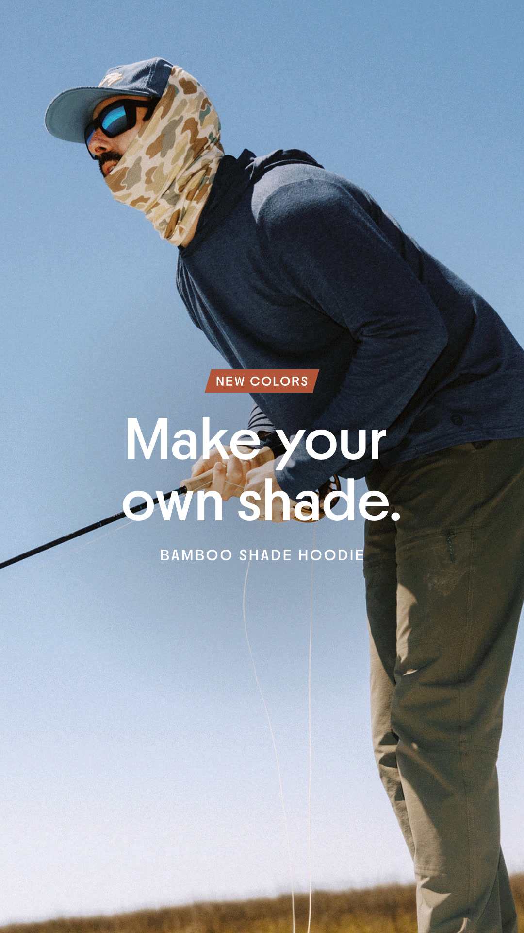 Free Fly Apparel ad: The Bamboo Shade Hoodie