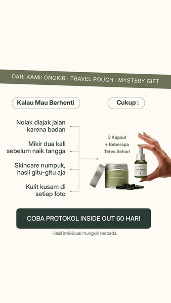 Treelogy ad: Sendi sakit setiap pagi? Tubuh Anda butuh ini.
