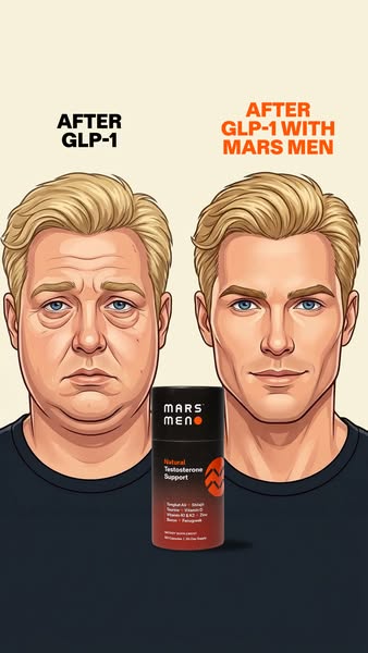 Mars Men ad: Keep Muscle + Metabolism on GLP-1s