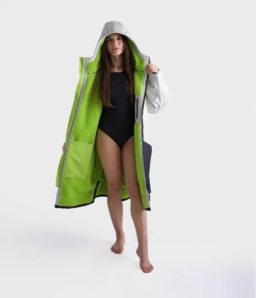 dryrobe ad: Anthracite Lime Advance Adults Changing Robe