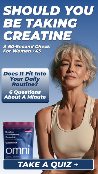 OMNI Longevity ad: Creatine Made Delicious 🍉 🍑