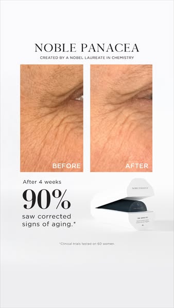 NOBLE PANACEA ad: Shop Restoring Eye Cream