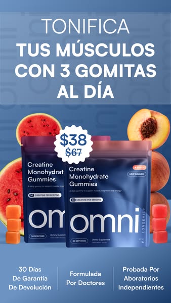 OMNI Longevity ad: Ahorra 47% + envío gratis 👉