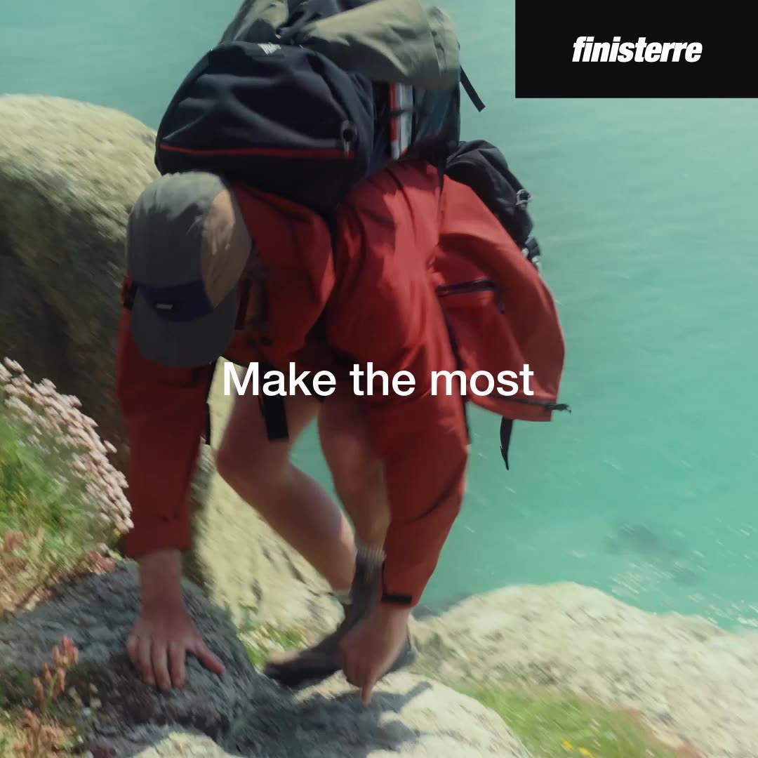 Finisterre ad: New Range. New Adventures.