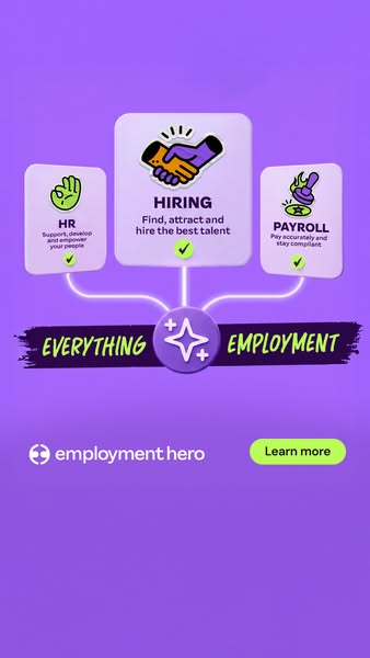Employment Hero ad: Calm your HR & Payroll chaos.