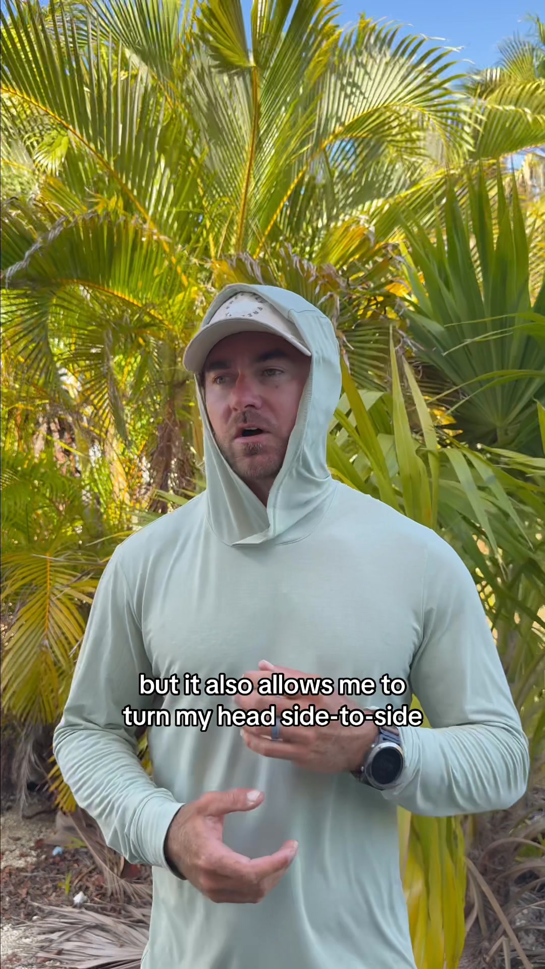 Free Fly Apparel ad: A go-to for a reason. Ambassador and guide Capt. Brandon Cyr breaks down the Elevate Lightweight Hoodie.