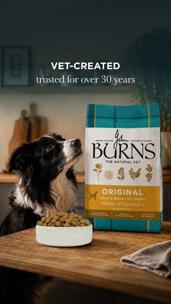 Burns Pet Nutrition ad: Nutrition for Every Dog