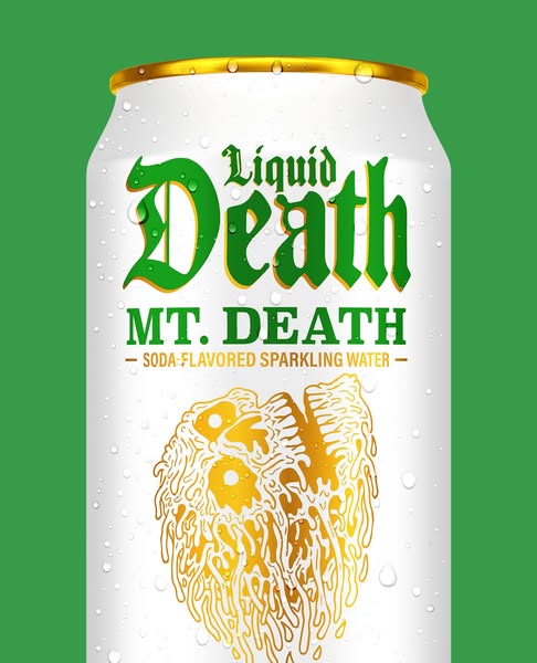 Liquid Death ad: AMPD