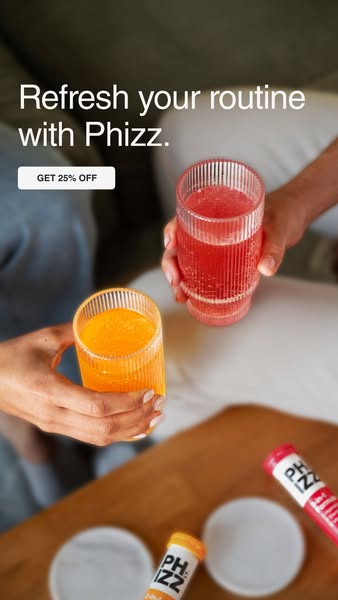 Phizz ad: FREE DELIVERY WITH YOUR ORDER 🚚