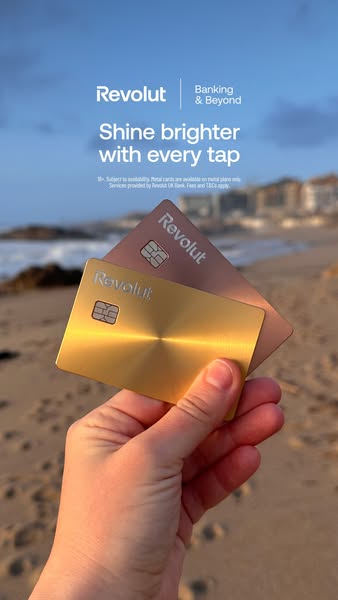 Revolut ad: Get your special edition card