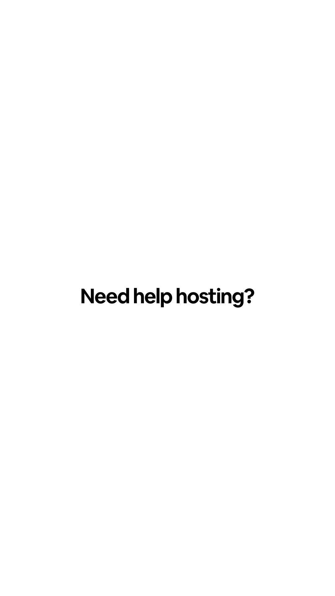 Airbnb ad: airbnb.com/host