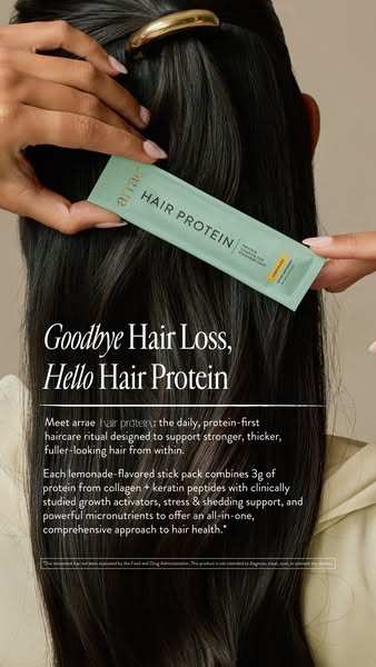 Arrae ad: Just Launched: arrae Hair Protein✨
