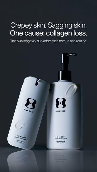 OneSkin ad: Double up on healthier skin