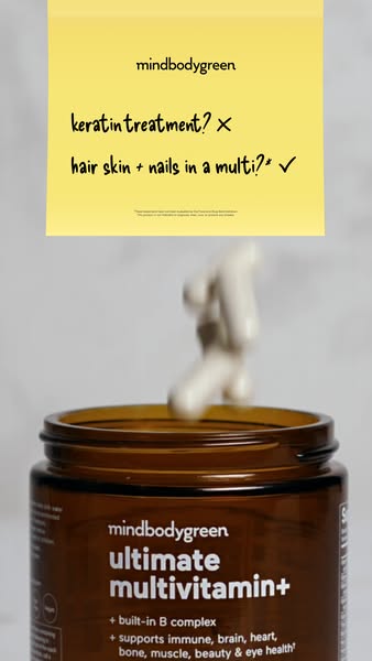 mindbodygreen ad: ultimate multivitamin+ by mindbodygreen