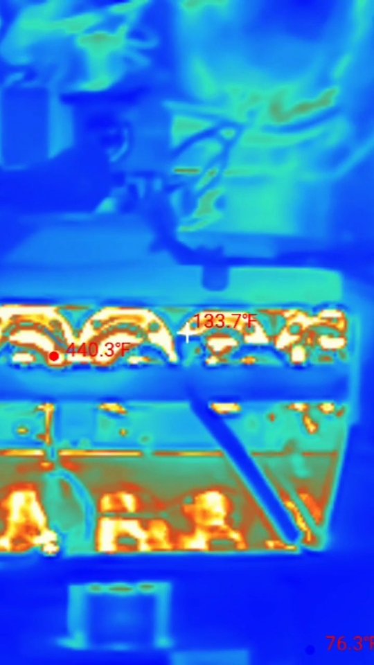 Thermal Master ad: Do you use a thermal camera for inspections? Watch this furnace start up. Let me know in the comments how you use thermal imaging to diagnos