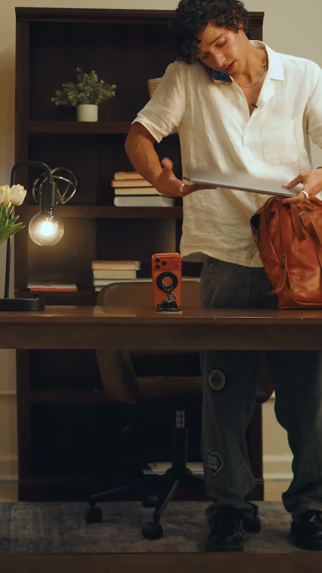 ElevenLabs ad: Never miss a call again