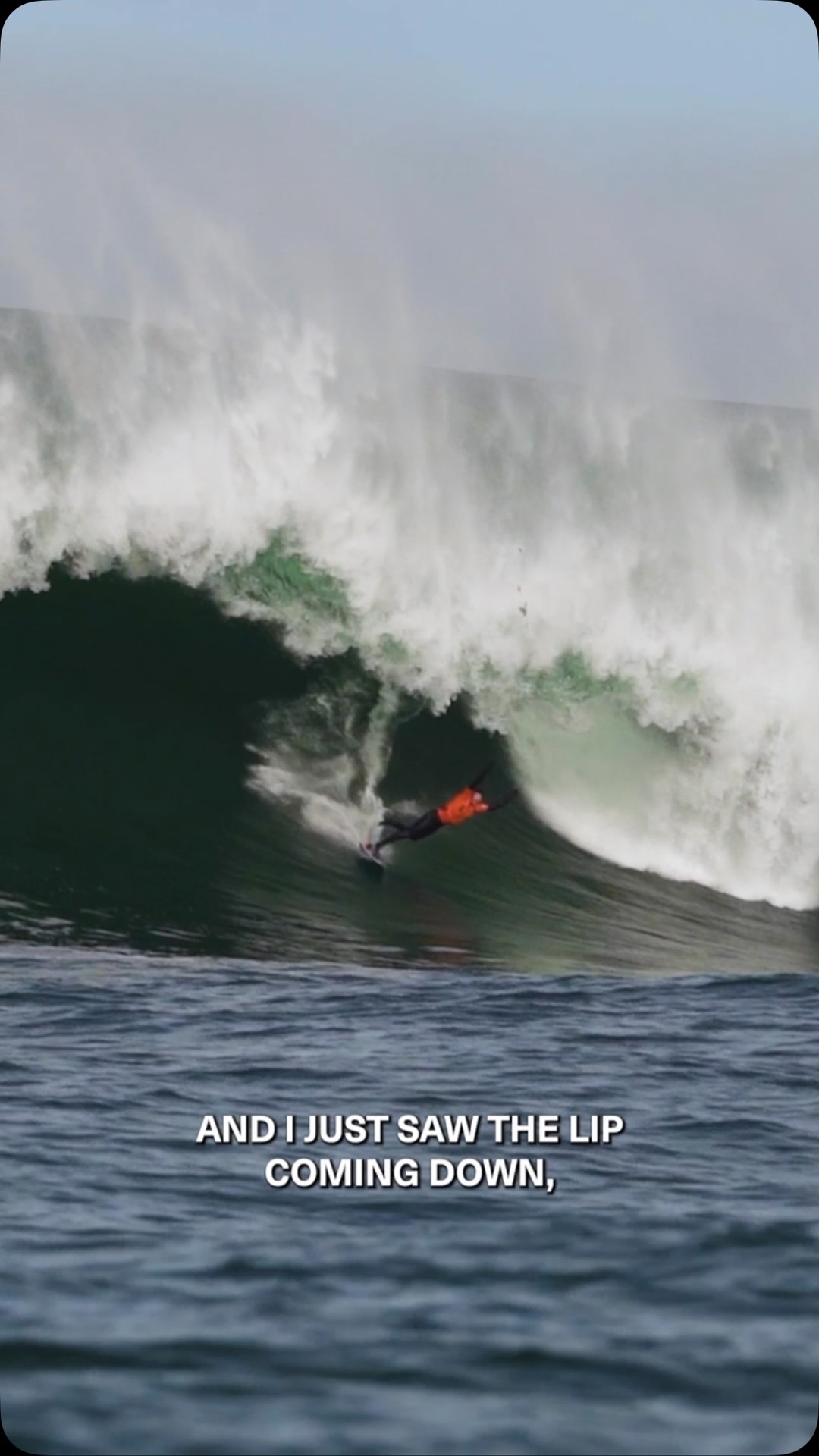 dryrobe ad: Since the start of my big wave journey, @dryrobe has been there supporting me along the way. Here are some of the highlights we’ve shared so