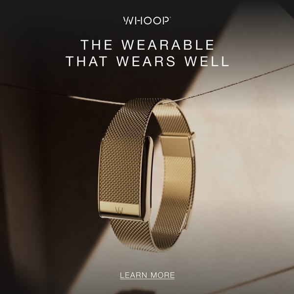 WHOOP ad: Worn for meaningful moments