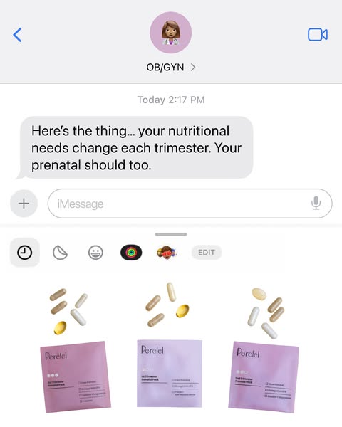 Perelel ad: The first OB/GYN-founded vitamin company