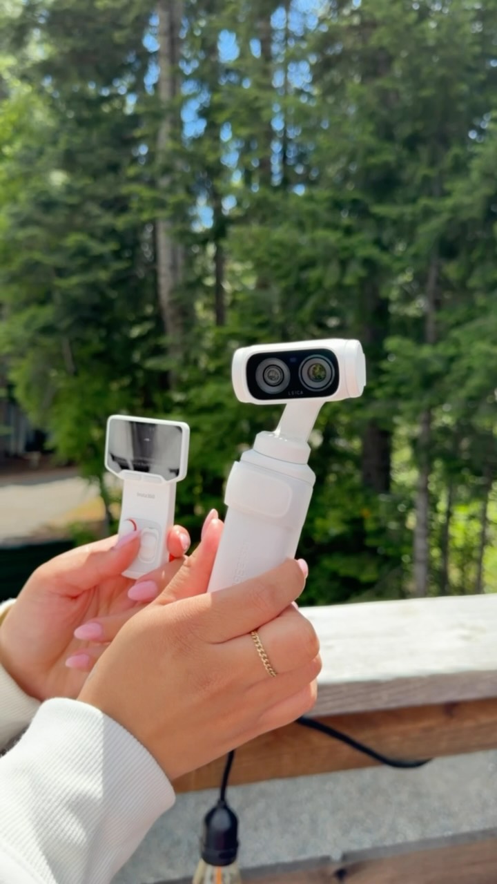 Insta360 ad: new favorite camera ☁️ ˖°📷༘ @insta360 Luna Ultra comment “LUNA” and i’ll send you the link 🌙 also labor day sale is live rn ⭐️ grab one th