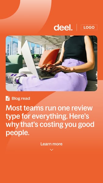 Deel ad: 12 Performance Reviews You Can Automate