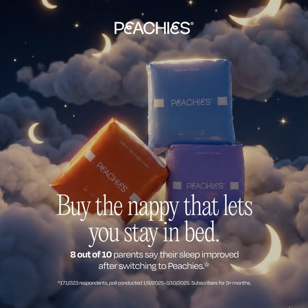 Peachies ad: Get Your Trial Pack For £12