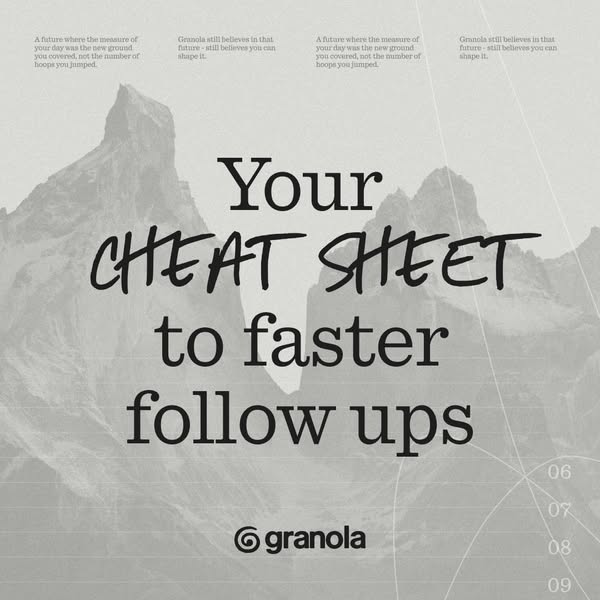 Granola ad: The AI notepad for meetings