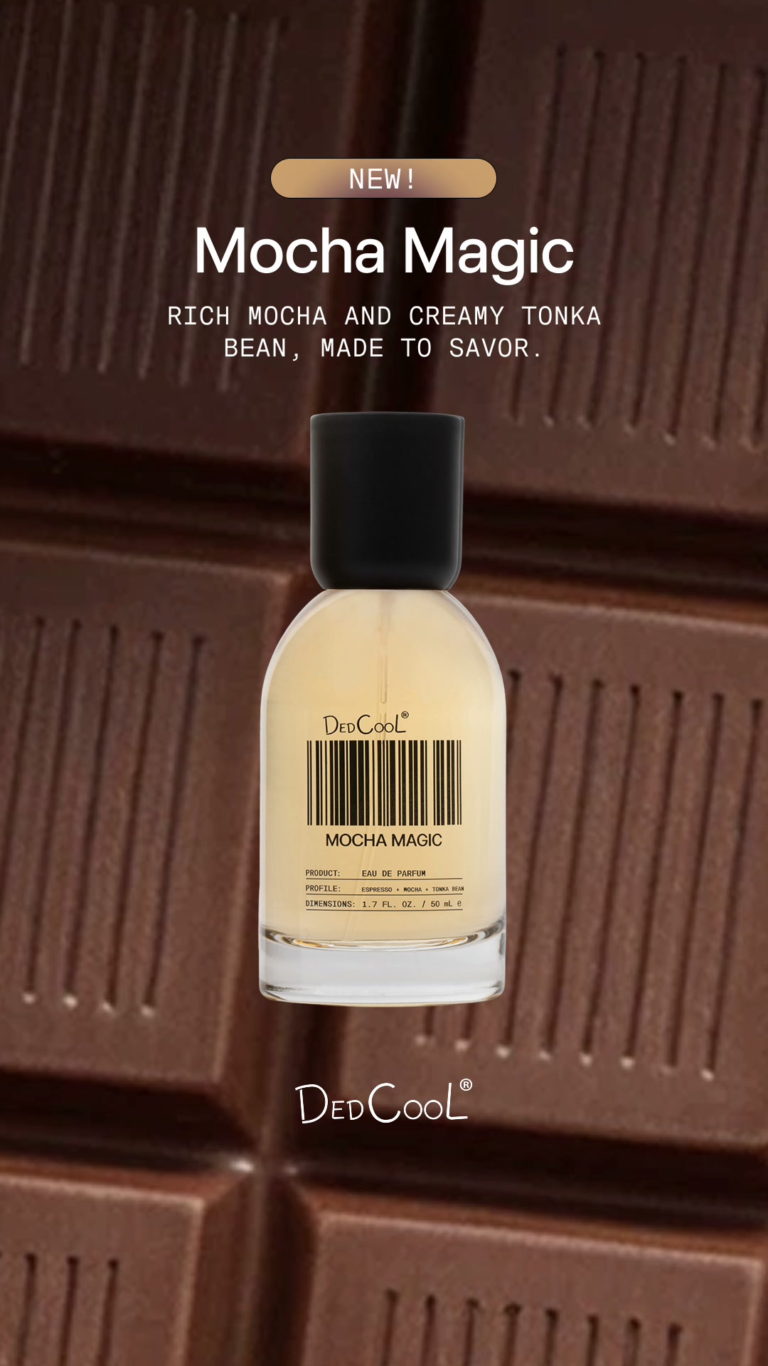 DedCool ad: NEW! MOCHA MAGIC