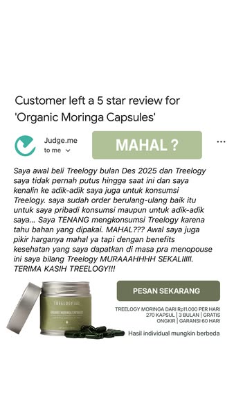 Treelogy ad: Bangun Pagi Tanpa Basah Kuyup