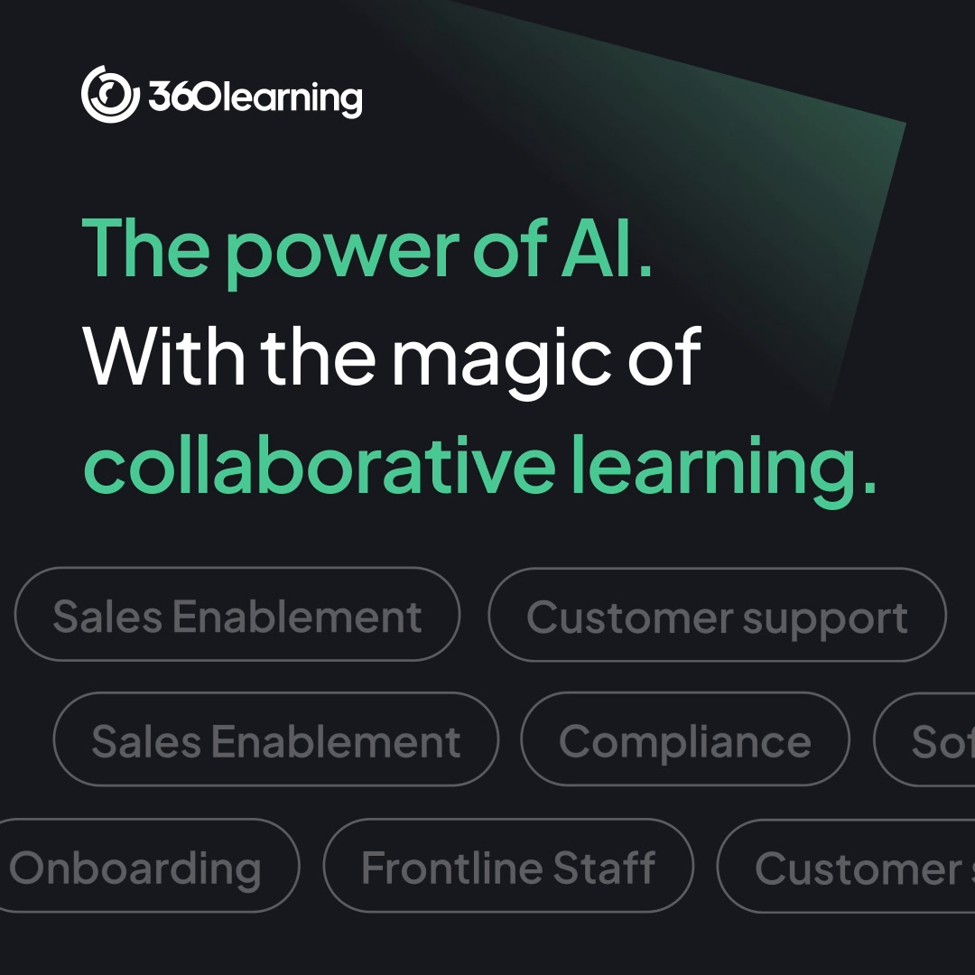 360Learning ad: Discover 360Learning today.