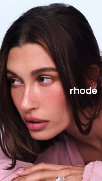 rhode ad: meet rhode 🎀 a line of curated skincare essentials and hybrid makeup developed by hailey rhode bieber.