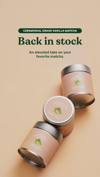 Chamberlain Coffee ad: Restock your daily ritual.