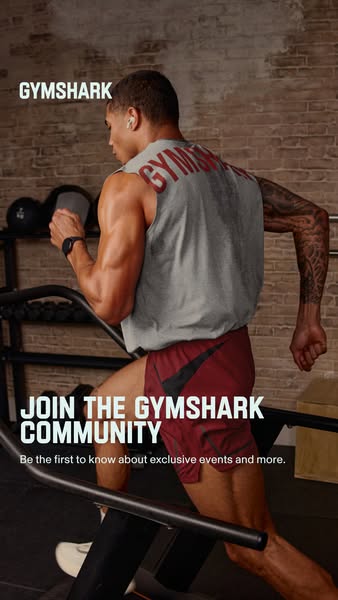Gymshark ad: Join the Gymshark community 💪