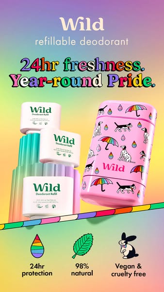 Wild ad: Wear It With Pride: 50% Off 💖