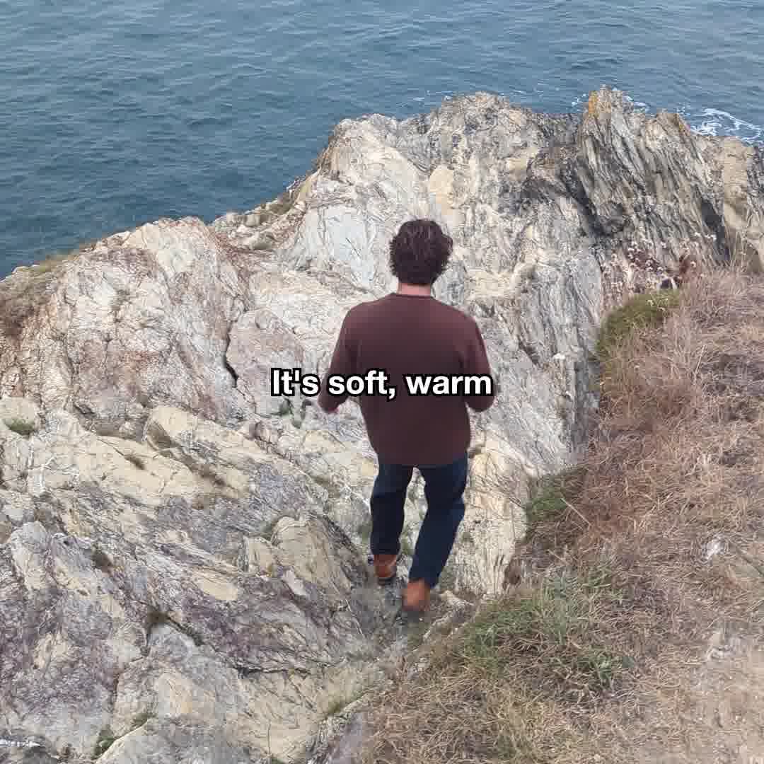 Finisterre ad: Bestselling Barents Sweater