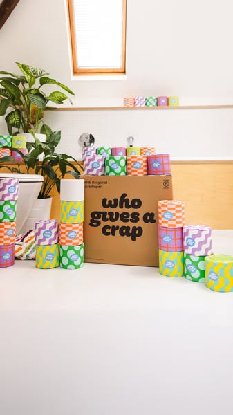 Who Gives A Crap ad: A box of loo rolls that lasts (and lasts)