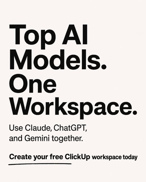 ClickUp ad: More AI Tools. Better Work?