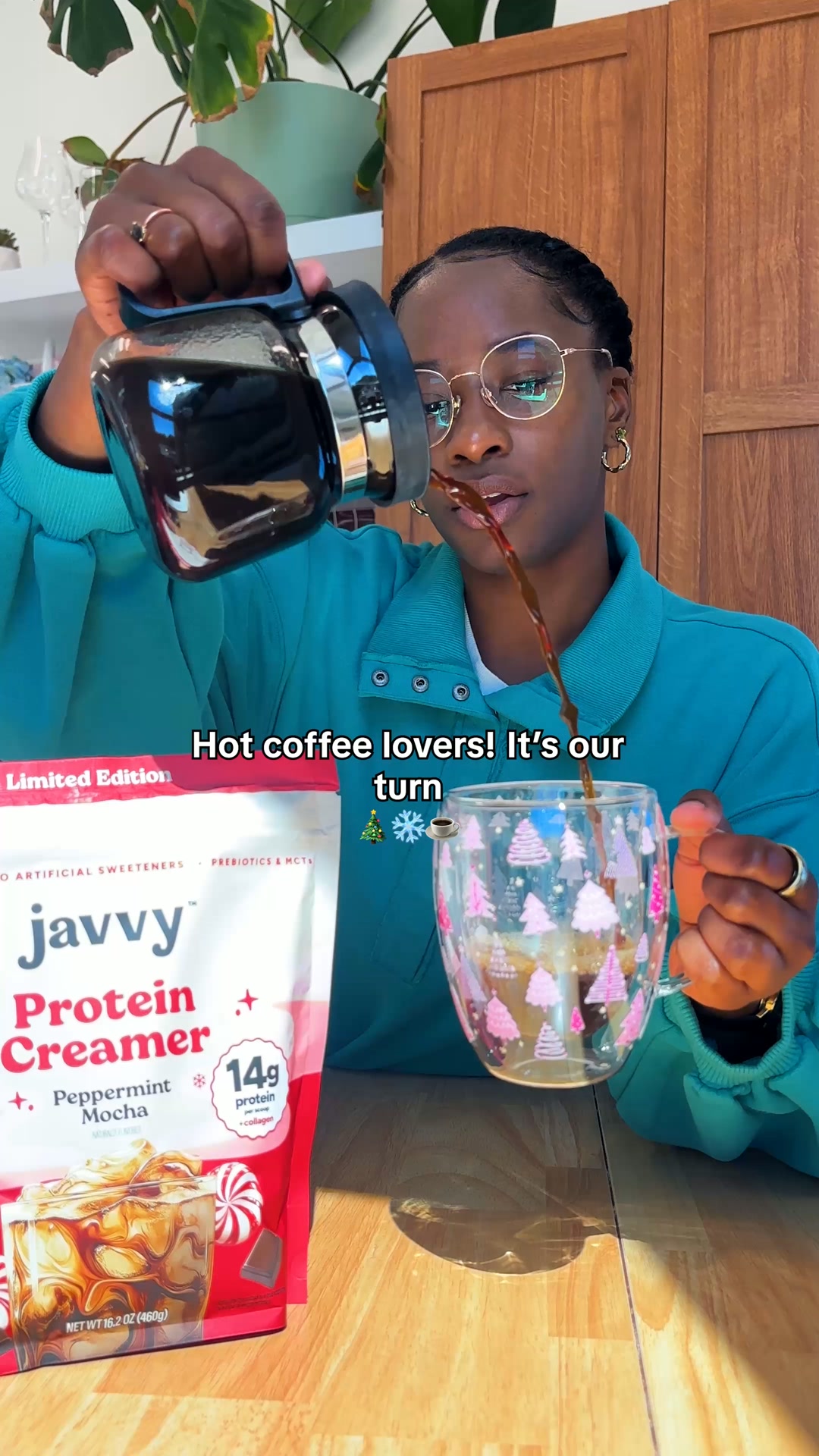Javvy ad: ❄️☕ PEPPERMINT MOCHA IS HERE! 🤎✨