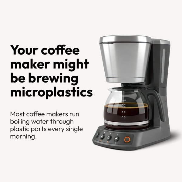 Simply Good Coffee ad: 100% Plastic-Free Brewing!