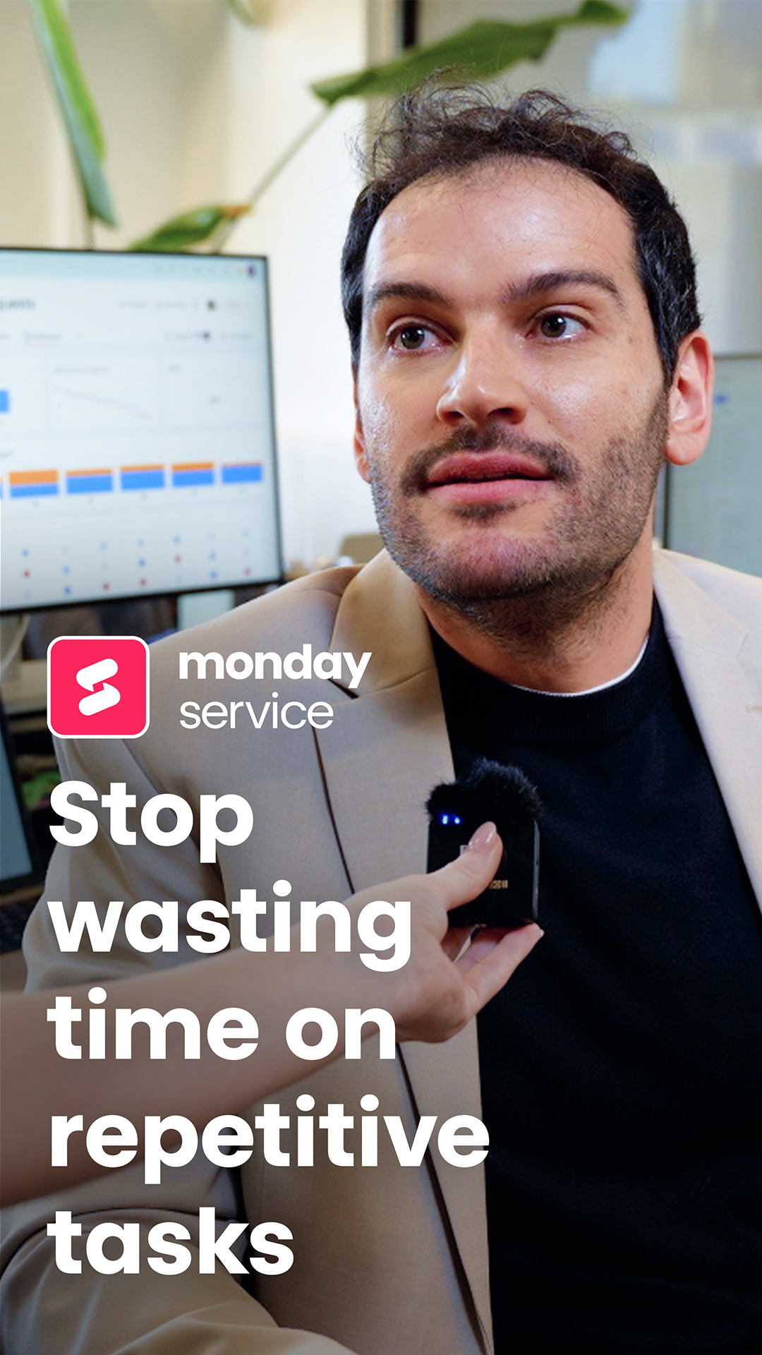 monday.com ad: Get your free demo today