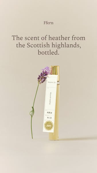 Ffern ad: Small-Batch Natural Fragrance.