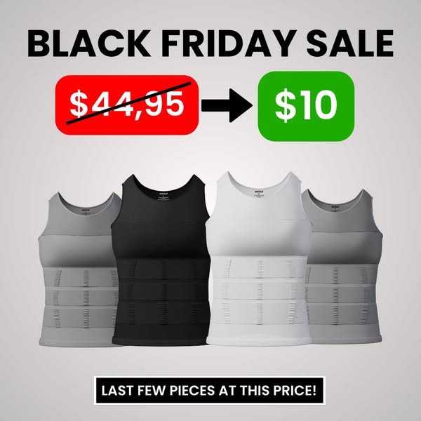 Shaperluv ad: ONLY $10 BLACK FRIDAY DEAL—LAST SIZES IN STOCK!